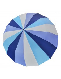 Зонт "три слона"  L3160/Голубой